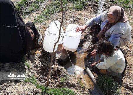 درخواست پیرزن روستای چنارک کرج برای آب آشامیدنی