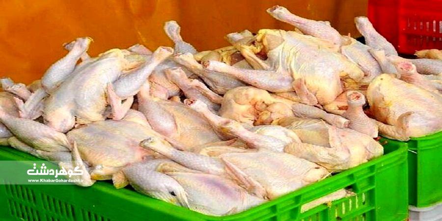 قیمت هر کیلو مرغ در بازار روزهای کرج چند؟