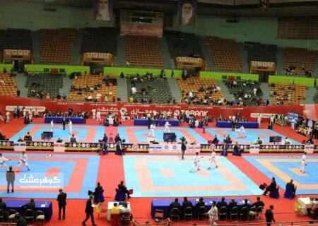 پایان دومین مرحله لیگ کاراته وان ایران با قهرمانی تهران در بخش پسران